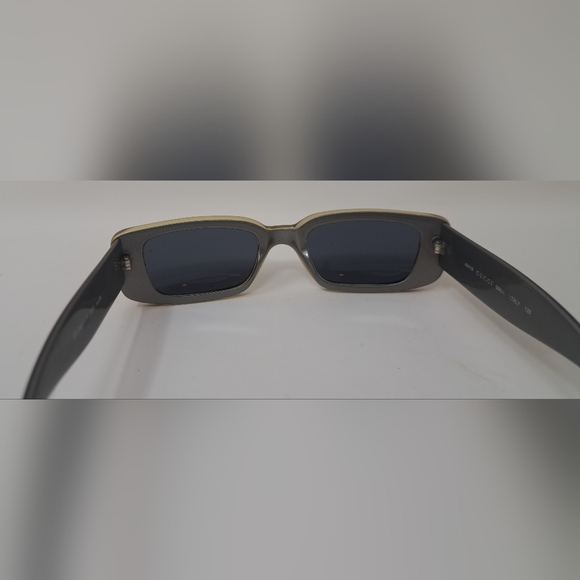 Gucci Womens Sunglasses Tom Ford Y2K Green Black Rectangle GG 2409/N/S 49-19-135 - Picture 15 of 16